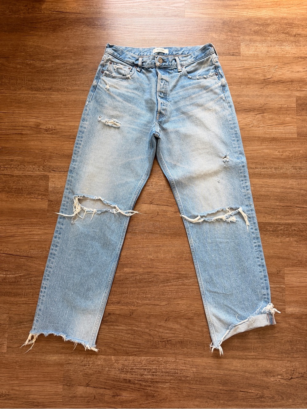 Moussy Vintage Odessa Wide Straight Jeans